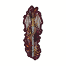 Meaggie Moos - Haunted Dragon Sword Spooky Halloween Die-Cut Bookmark