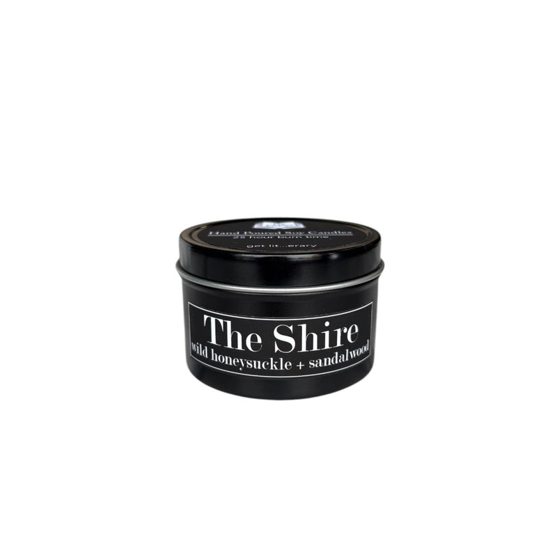 Fly Paper Products - The Shire 4oz Candle Wild Honeysuckle + Jasmine