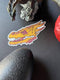 Fox and Brambles - Gold Dragon Skull Vinyl Sticker