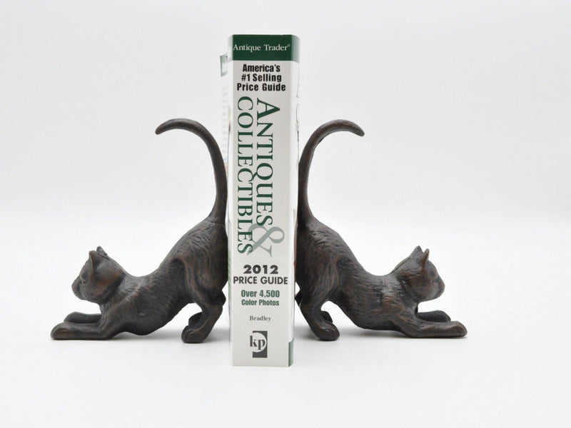 inVintage - Cast Iron Cats Bookends Set Of 2: 7*5.5 in/ea