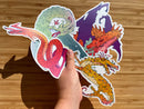 Natalie Andrewson - Spring Dragon Large Sticker