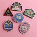 Bookishly (US Duties Paid) - Fantasy Reader – Wooden Pin