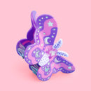 Turtle's Soup - Pastel Moth, Hair Claw, Insect, Spooky, Magic, Hair Clip