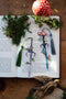 The Bookish Atelier - Floral and Ivy Sword Bookmarks: Rose Sword