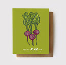 Root & Branch Paper Co. - You're RADish Card
