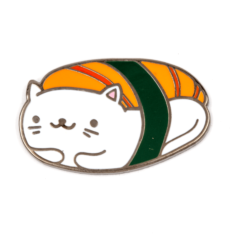 These Are Things - Cat Nigiri Sushi Enamel Pin