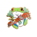 The Crowned Rabbit - Tree Frog Enamel Pin