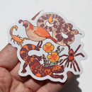 Microbiome Arts - Southwest Wildlife 3” Sticker
