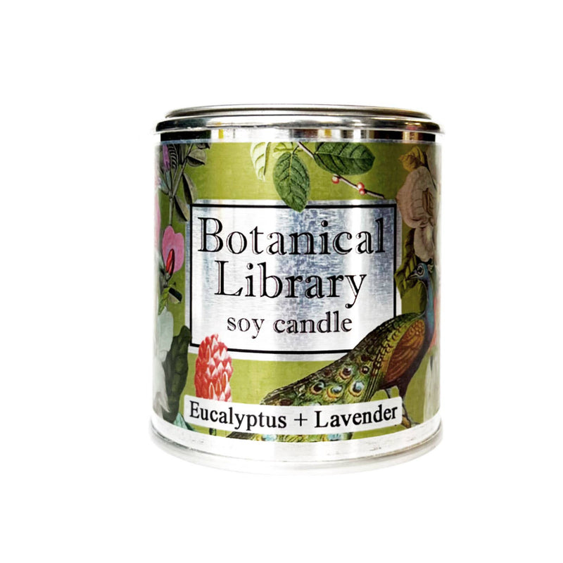 Fly Paper Products - Spring Botanical Library 8oz Soy Candle Garden Teacher