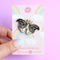Glitter Punk - Moth enamel pin