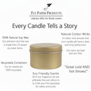 Fly Paper Products - Alice in Wonderland 4oz Soy Candle Elderflower + Tuberose