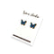 Sona Studio - Blue Butterfly Earrings