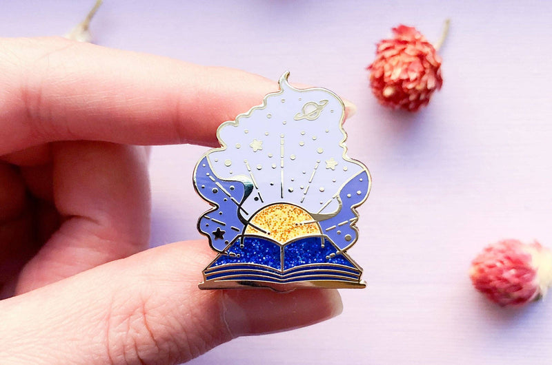 Alum and Ink - Starry Teller Enamel Pin