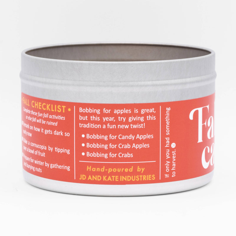JD and Kate Industries - Fall Candle
