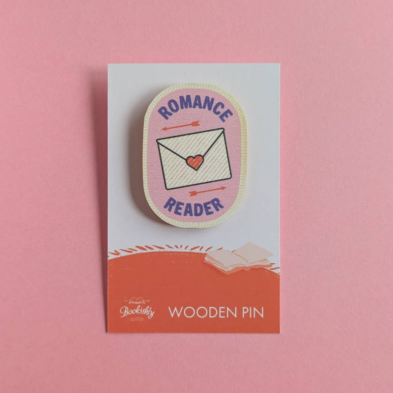 Bookishly (US Duties Paid) - Romance Reader – Wooden Pin
