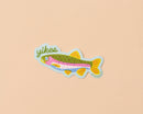 And Here We Are - Vinyl Sticker—Rainbow Trout (Yikes)