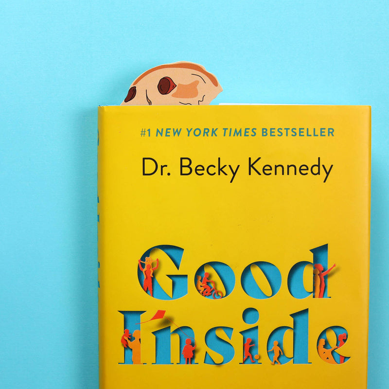 Humdrum Paper - Chocolate Chip Cookie Bookmark (it's die cut!)