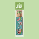 Humdrum Paper - Pisces Zodiac Matchbox Bookmark (it’s die cut!)