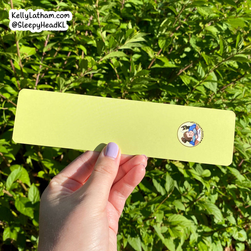 Kelly Latham Art - Sea Monster Ocean Myth Bookmark Bookstore Reading Cute Sea