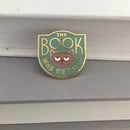 Rather Keen - The Book Was Better enamel pin - book snob cat pin