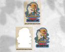 Boot Scootin Kitties Sticker, Dancing Cowboy Cats: Matte