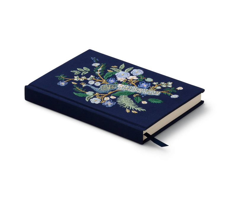 Rifle Paper Co. - Peacock Embroidered Journal
