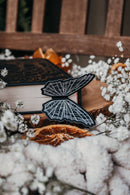 Meaggie Moos - 3D Spooky Spiderweb Butterfly Wings Die-Cut Bookmark