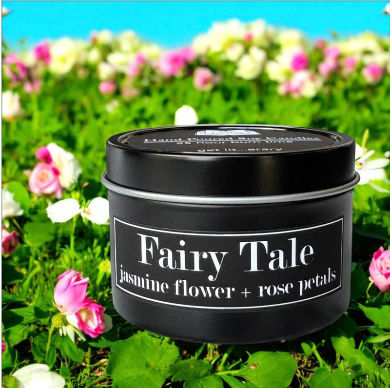 Fly Paper Products - Fairy Tale 4oz Candle Jasmine + Rose Petals