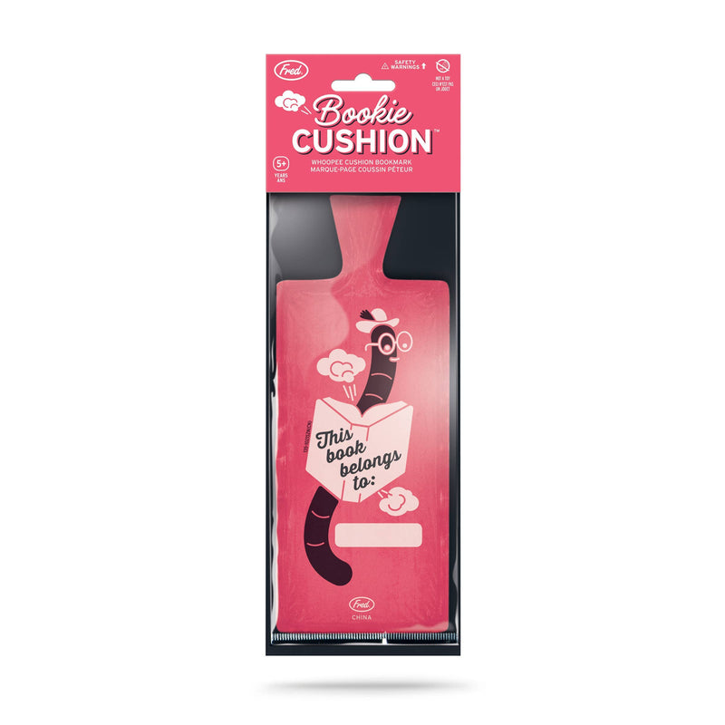 Fred & Friends - Bookie Cushion - Whoopee Cushion Bookmark