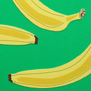 Humdrum Paper - Banana Bookmark (it's die cut!)