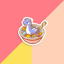 Thousand Skies - Vinyl Sticker Monster Cereal Bowl