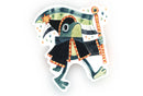 Shelley Couvillion - Aromantic Frog Sticker – Queer Cuties Medieval Pride |