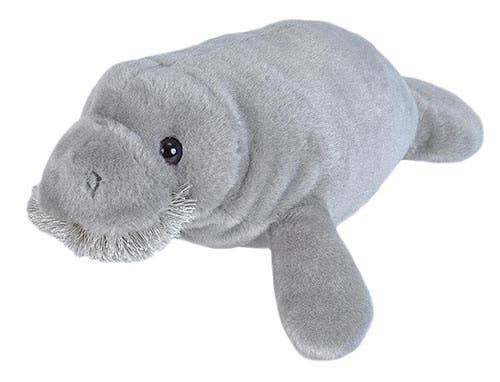 Wild Republic - CK-Mini Manatee Stuffed Animal 8"