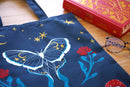 The Moonborn - Believe in Magic Witchy Luna Moth Tote Bag