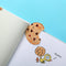Humdrum Paper - Chocolate Chip Cookie Bookmark (it's die cut!)