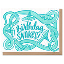 Frog & Toad Press - Birthday Snakes Greeting Card