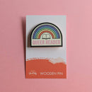Bookishly (US Duties Paid) - Queer Reader – Wooden Pin