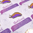 Botanical Bright - Nudibranch Sea Slug Enamel Pin