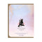 Amy Rose Moore Illustration - BIRTHDAY - Magical Flying Cat - Greeting Card 