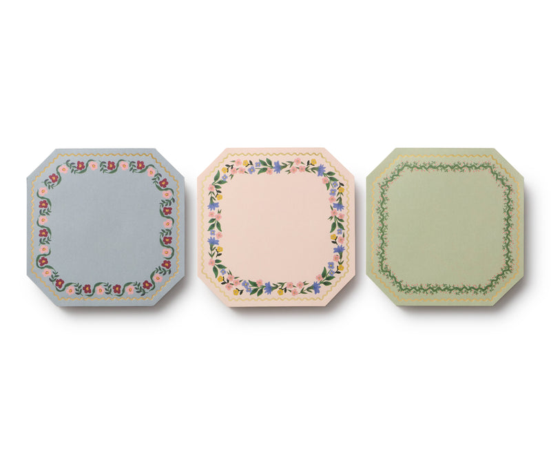 Rifle Paper Co. - Gemma Mini Notepad Trio