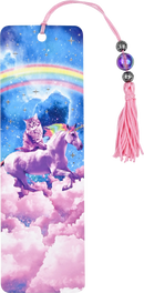 Peter Pauper Press - Unicorn & Kittens Forever Beaded Bookmark