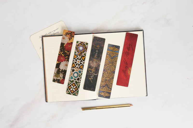 Chronicle Books - Paperblanks Blue Luxe Bookmark