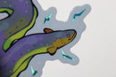 Microbiome Arts - Electric Eel Holo Sticker