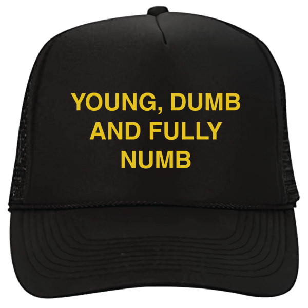 Wicked Clothes - 'Fully Numb' Trucker Hat: One Size