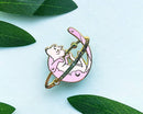 Alum and Ink - Cosmic Cat Enamel Pin