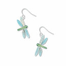 David Howell and Company - Dragonfly Earrings, Green