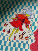 Natalie Andrewson - Goblin Girl with Demons Sticker