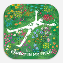 Soy Moss Art - Expert in my Field Stickers