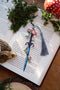The Bookish Atelier - Floral and Ivy Sword Bookmarks: Rose Sword