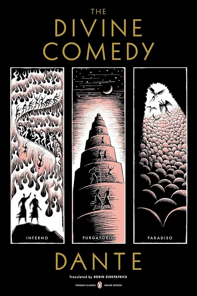 The Divine Comedy: Inferno, Purgatorio, Paradiso (Penguin Classics Deluxe Edition) cover image